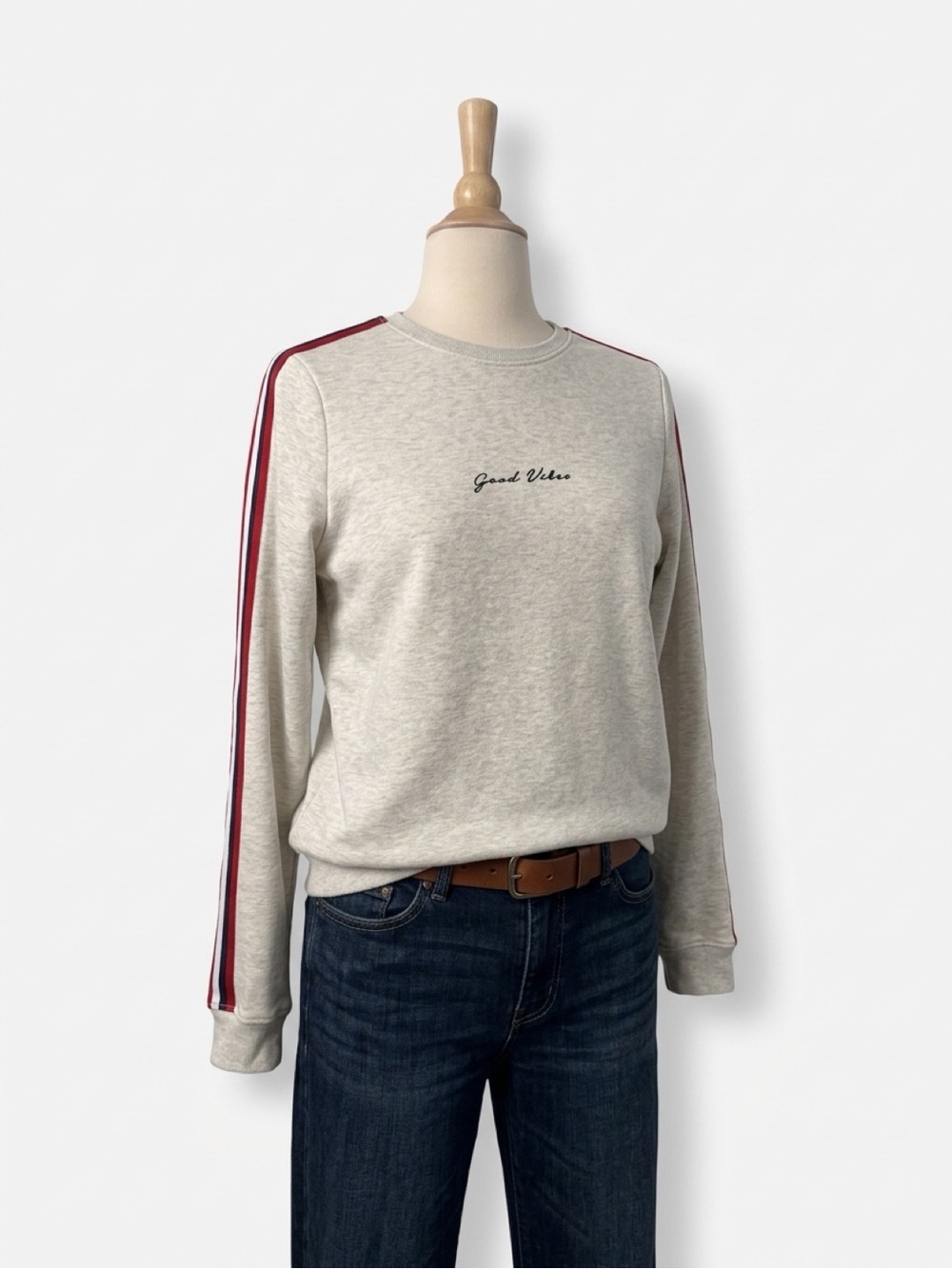 San Francisco Work Shirts Co. Color Block Crewneck Sweatshirt